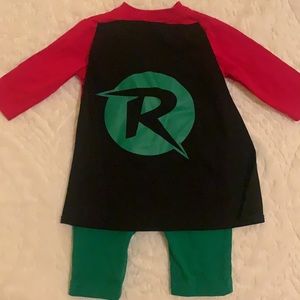 0-6 months baby boy Robin costume